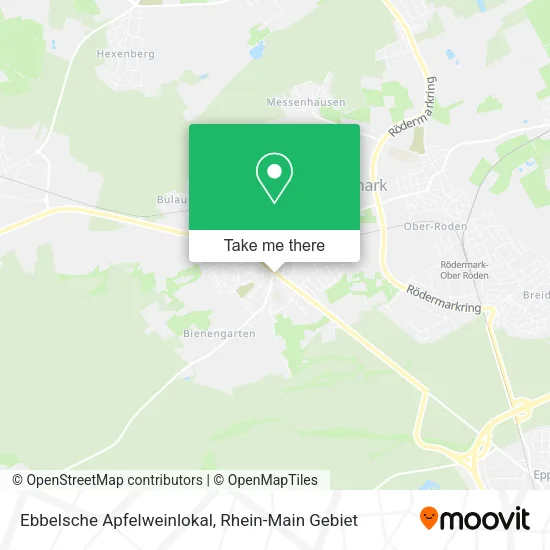 Карта Ebbelsche Apfelweinlokal