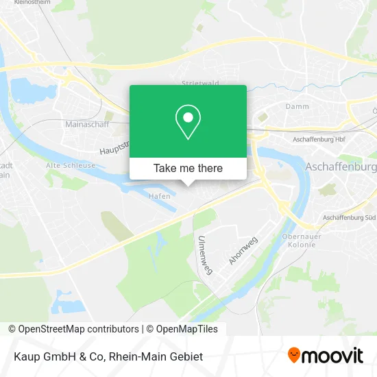 Карта Kaup GmbH & Co
