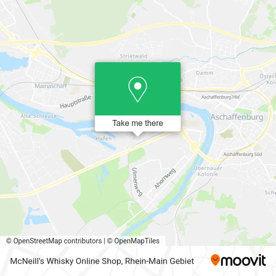 Карта McNeill's Whisky Online Shop