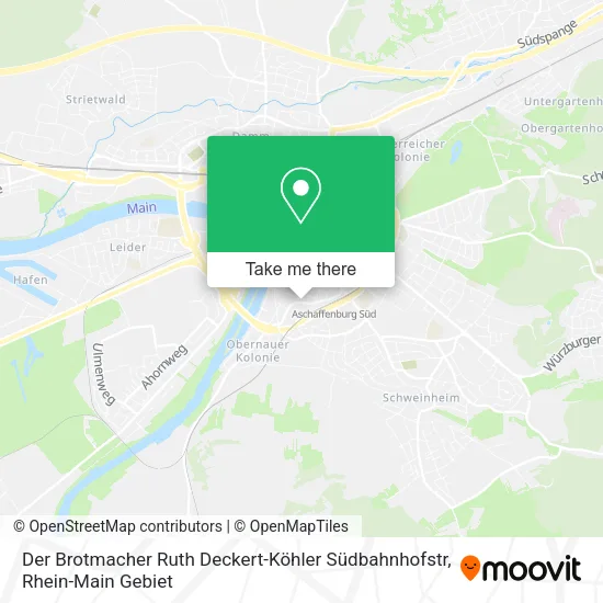 Der Brotmacher Ruth Deckert-Köhler Südbahnhofstr map