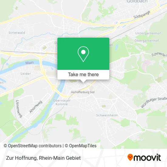 Карта Zur Hoffnung
