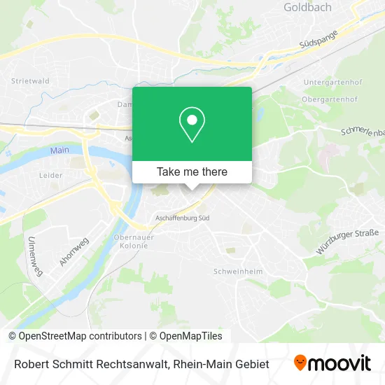 Карта Robert Schmitt Rechtsanwalt