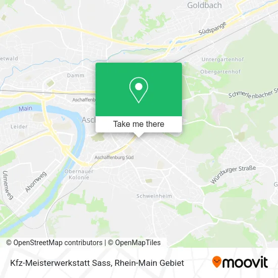 Карта Kfz-Meisterwerkstatt Sass