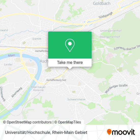 Карта Universität/Hochschule
