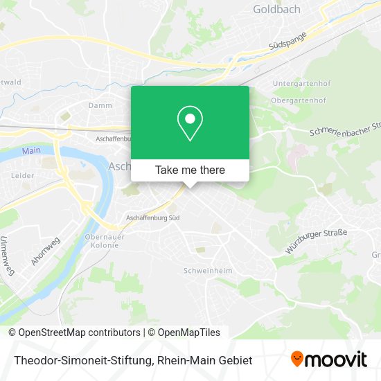 Карта Theodor-Simoneit-Stiftung