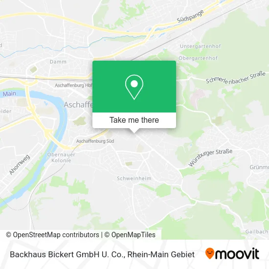 Карта Backhaus Bickert GmbH U. Co.