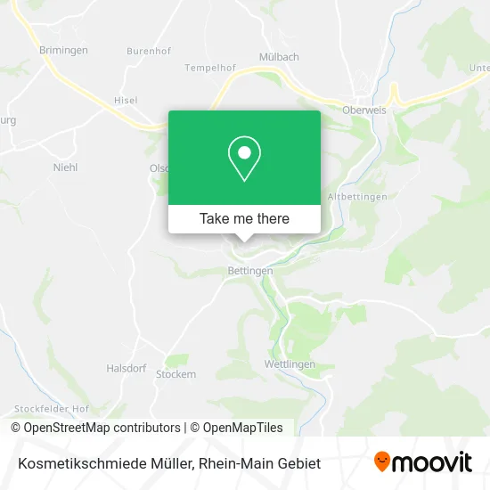 Карта Kosmetikschmiede Müller