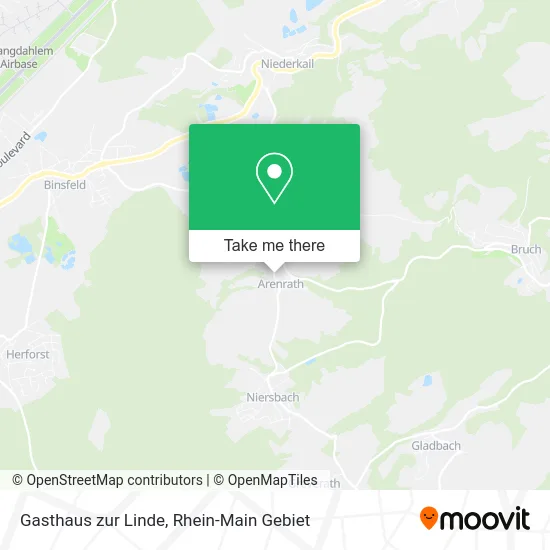 Карта Gasthaus zur Linde