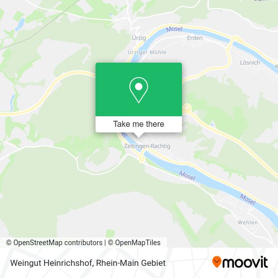 Карта Weingut Heinrichshof