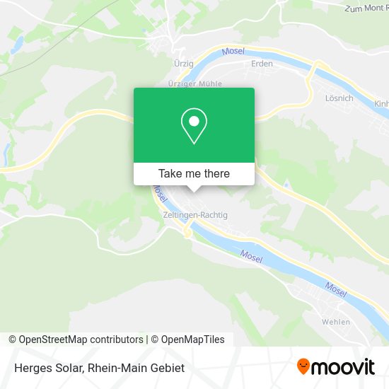 Карта Herges Solar