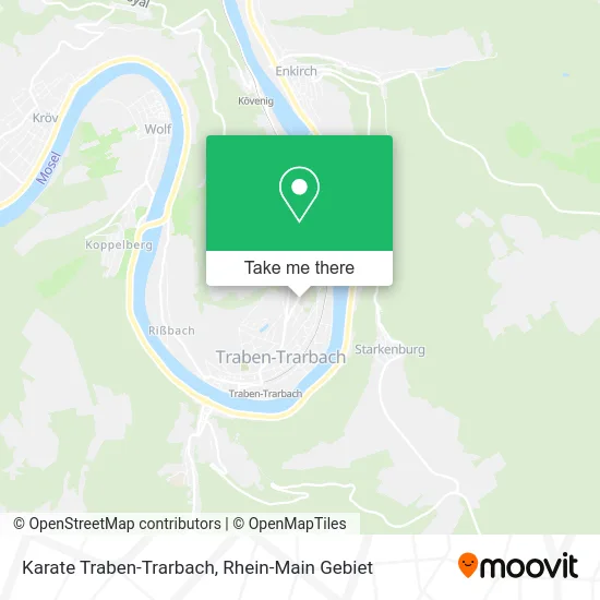 Карта Karate Traben-Trarbach