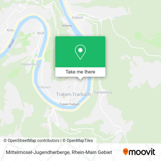 Карта Mittelmosel-Jugendherberge