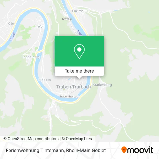 Карта Ferienwohnung Tintemann