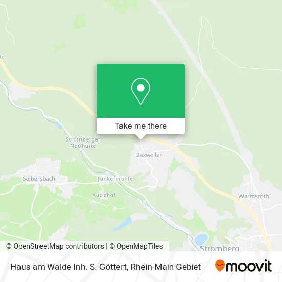 Карта Haus am Walde Inh. S. Göttert