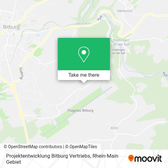 Карта Projektentwicklung Bitburg Vertriebs