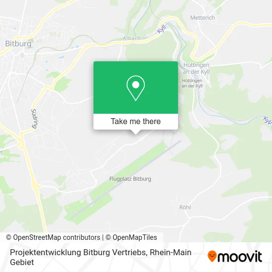 Карта Projektentwicklung Bitburg Vertriebs