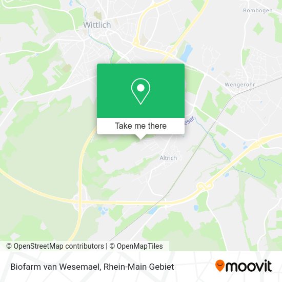 Карта Biofarm van Wesemael