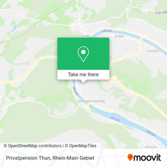 Карта Privatpension Thun