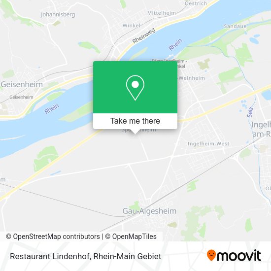 Карта Restaurant Lindenhof
