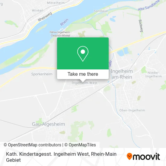 Карта Kath. Kindertagesst. Ingelheim West