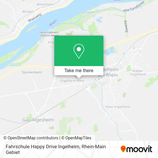 Карта Fahrschule Happy Drive Ingelheim