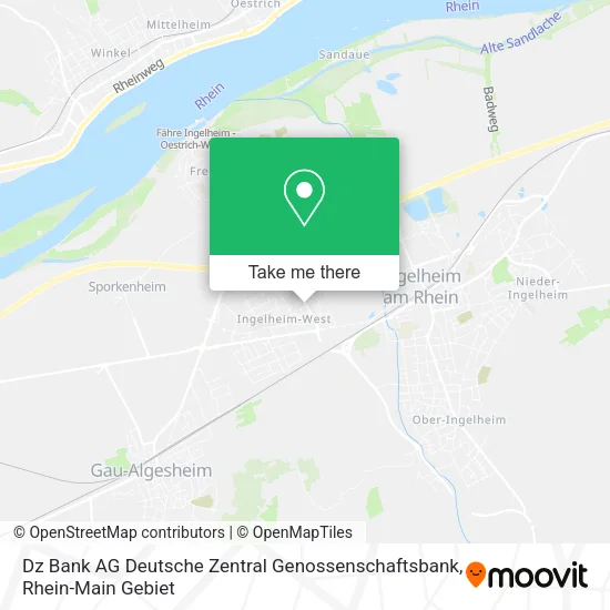 Карта Dz Bank AG Deutsche Zentral Genossenschaftsbank