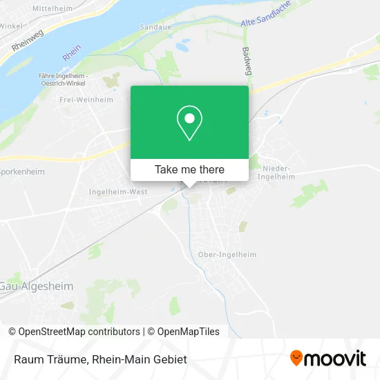 Карта Raum Träume
