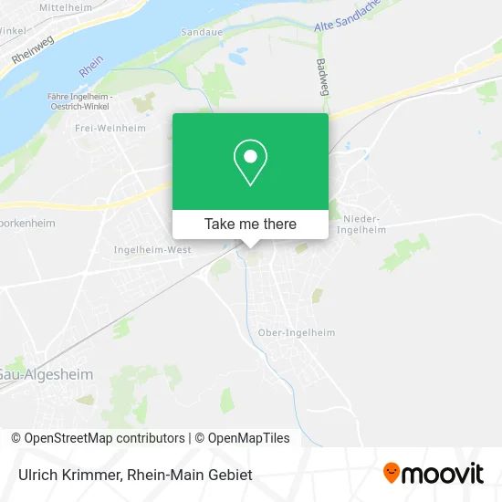 Карта Ulrich Krimmer