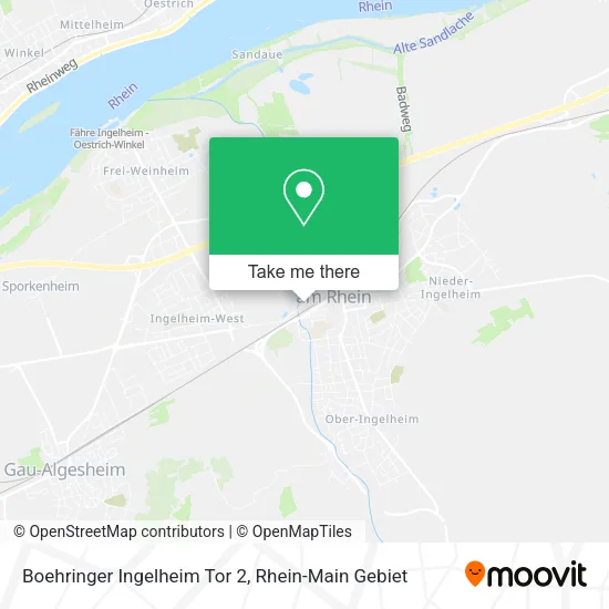 Карта Boehringer Ingelheim Tor 2