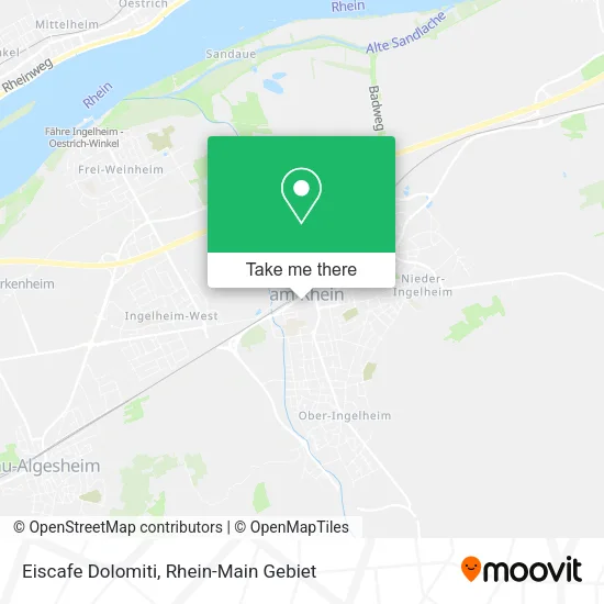 Карта Eiscafe Dolomiti