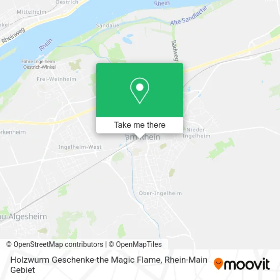 Карта Holzwurm Geschenke-the Magic Flame