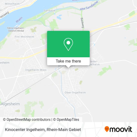 Карта Kinocenter Ingelheim