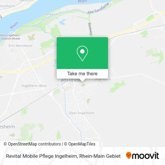 Карта Revital Mobile Pflege Ingelheim