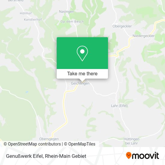 Карта Genußwerk Eifel