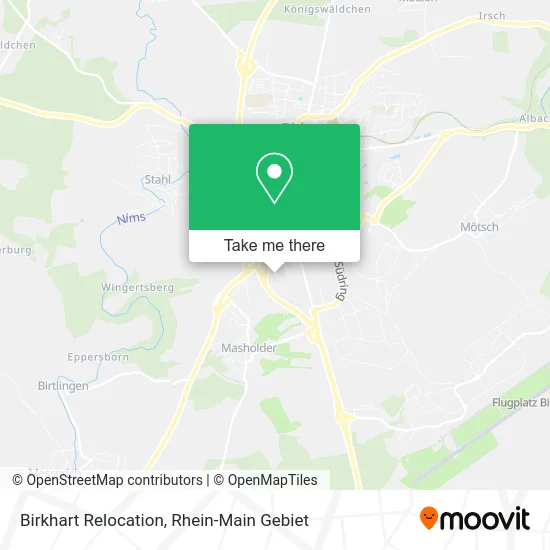 Карта Birkhart Relocation