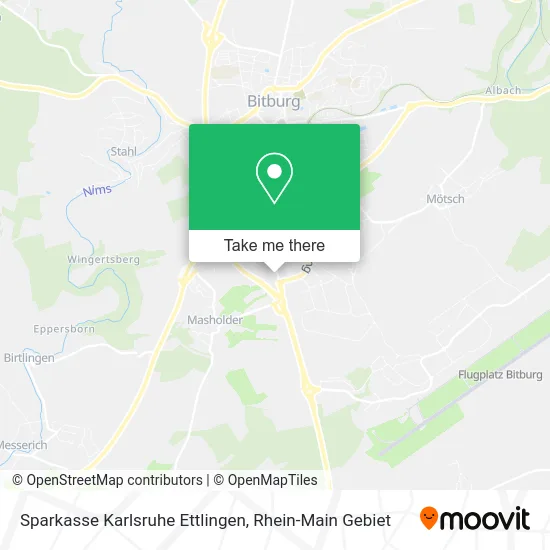 Карта Sparkasse Karlsruhe Ettlingen
