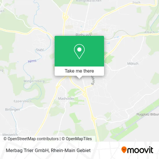 Карта Merbag Trier GmbH