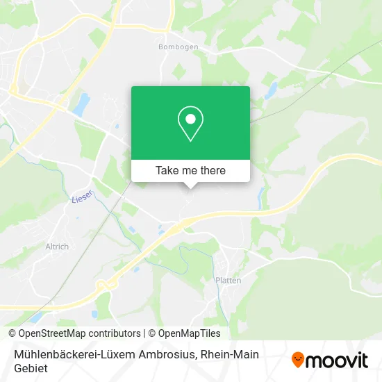 Карта Mühlenbäckerei-Lüxem Ambrosius