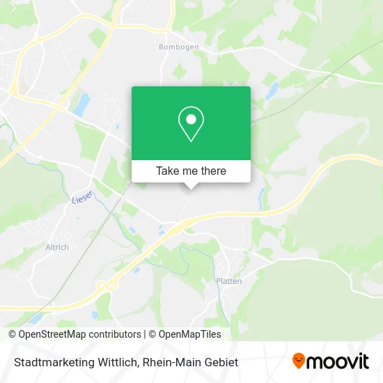 Карта Stadtmarketing Wittlich