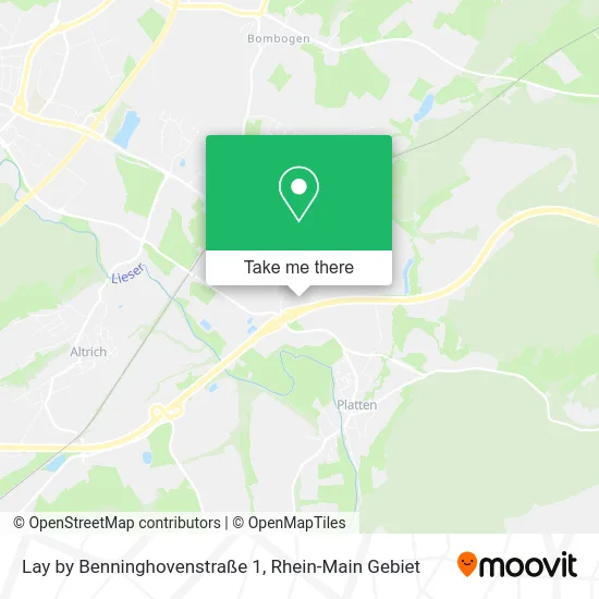 Карта Lay by Benninghovenstraße 1