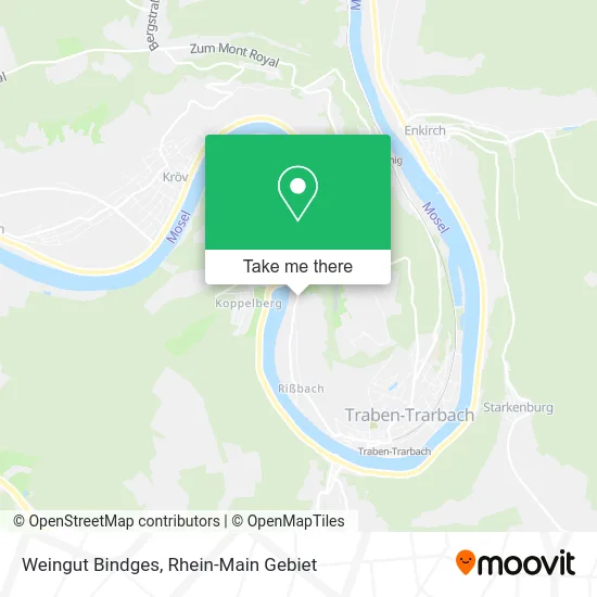Карта Weingut Bindges