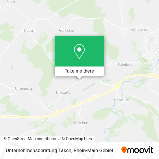 Карта Unternehmensberatung Tasch