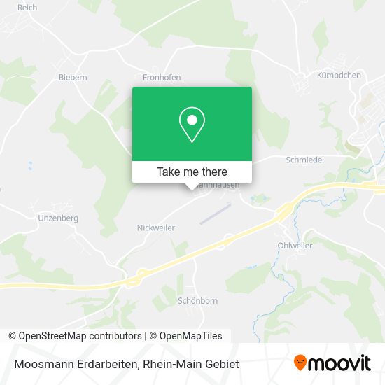 Карта Moosmann Erdarbeiten