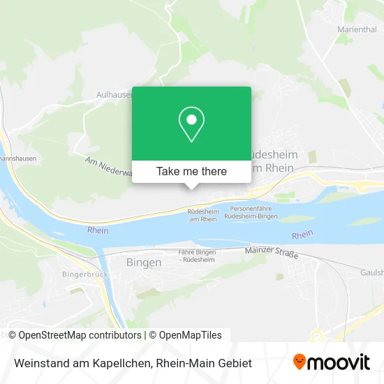 Карта Weinstand am Kapellchen