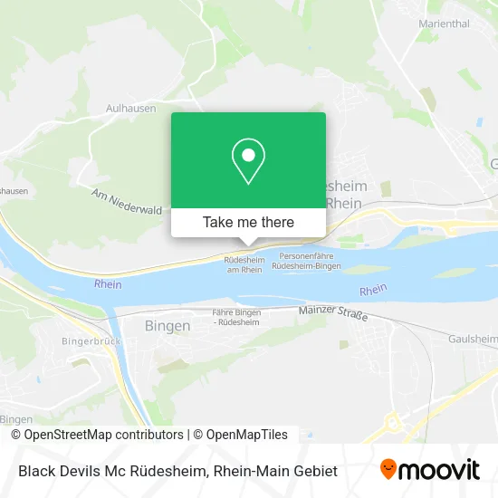 Black Devils Mc Rüdesheim map