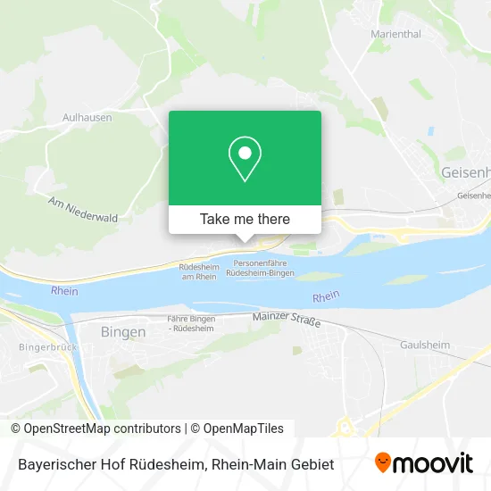 Карта Bayerischer Hof Rüdesheim