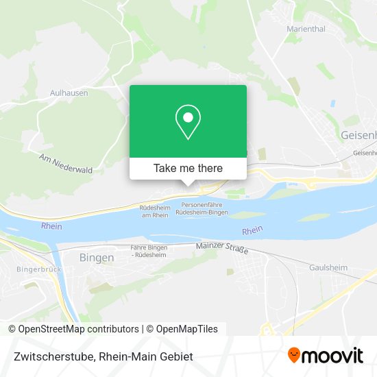 Карта Zwitscherstube
