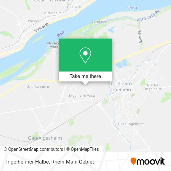 Карта Ingelheimer Halbe