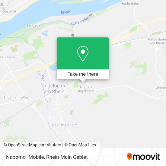 Карта Nabomo -Mobile