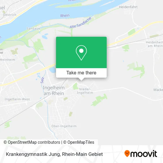 Карта Krankengymnastik Jung